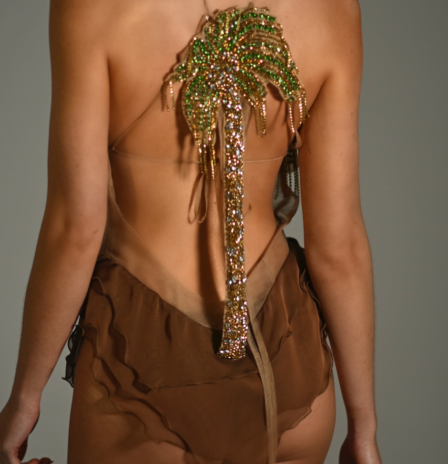 Palmah Romper in Coco