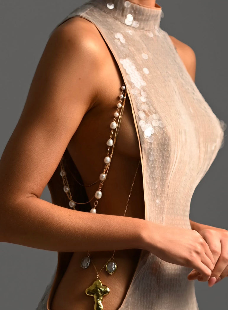 Kimmie Chain Drop Dress