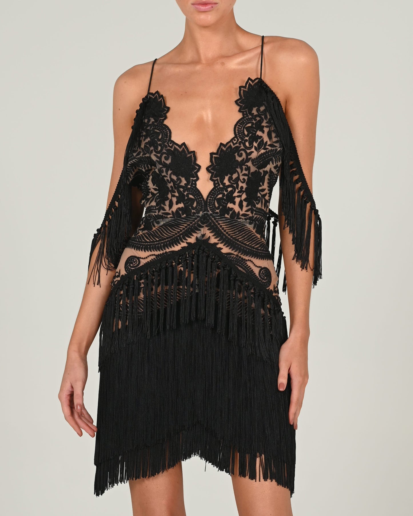 Roma Cami Dress in Black
