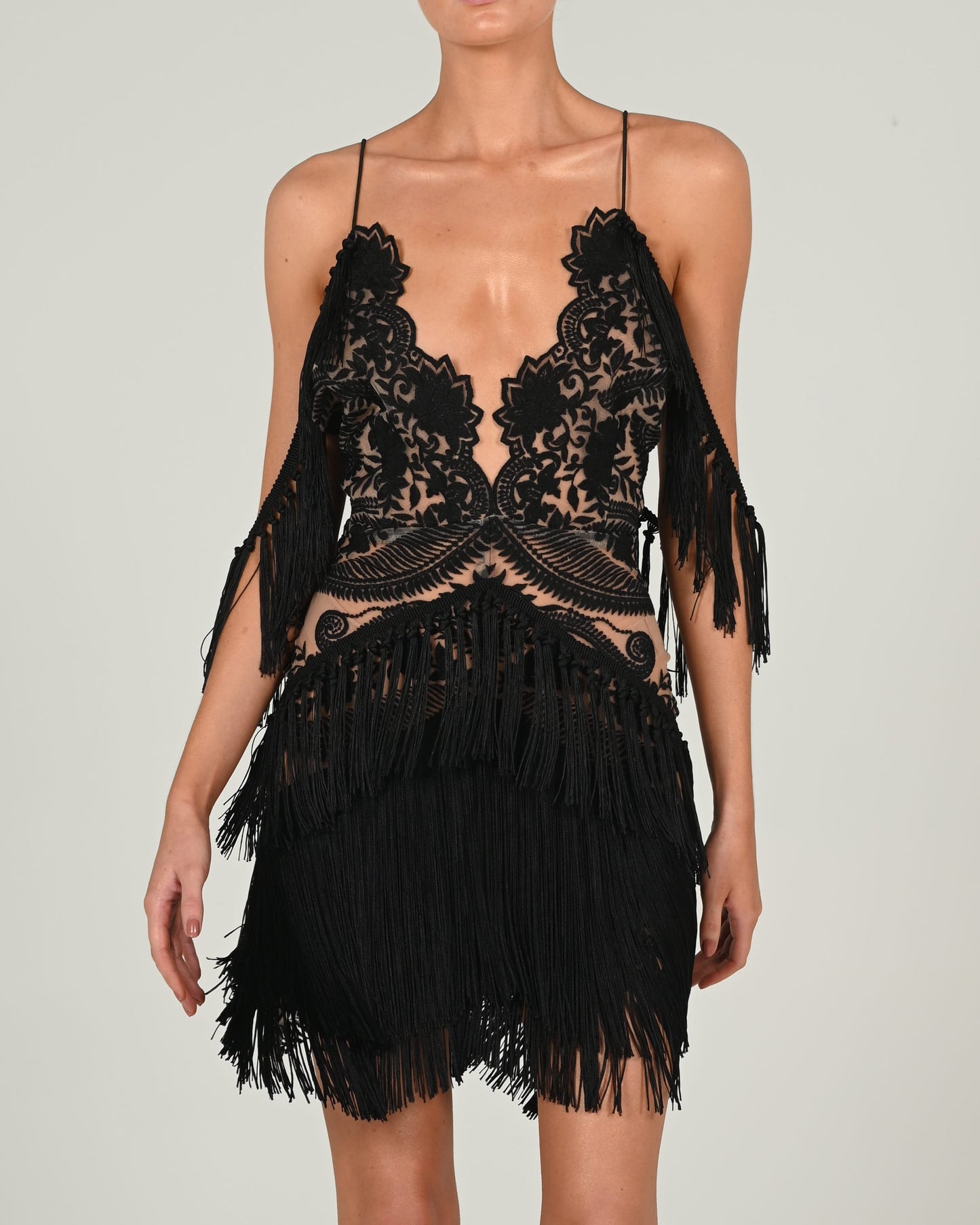 Roma Cami Dress in Black