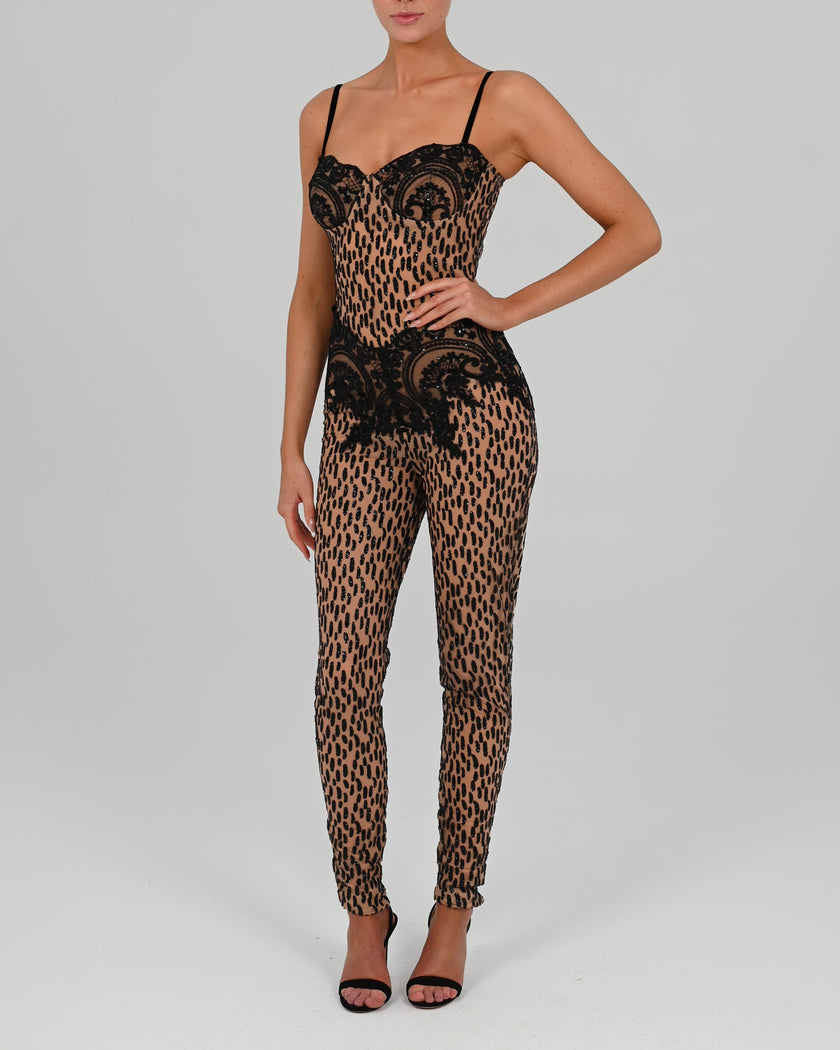 Marti Jumpsuit with Bespoke Lining