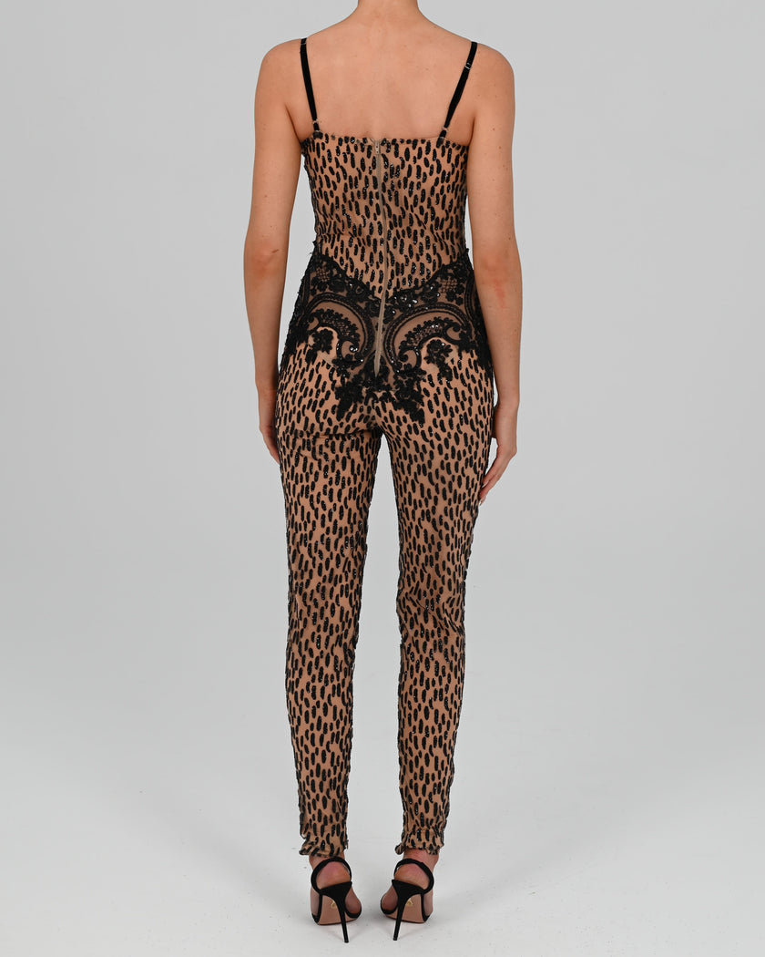 Marti Jumpsuit with Bespoke Lining