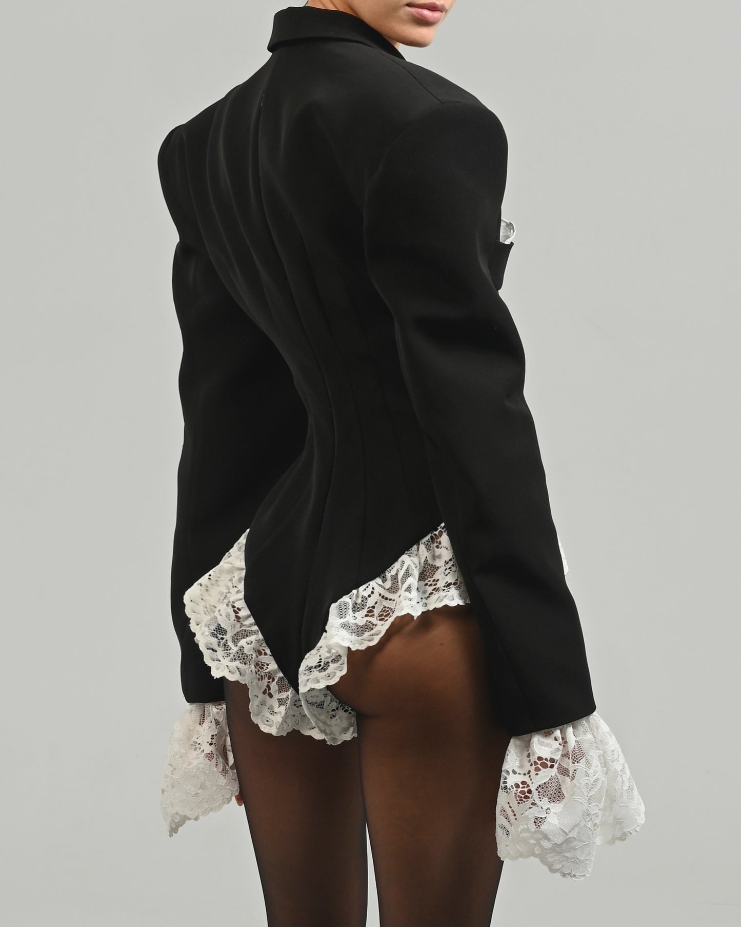 Rika Romper in Black