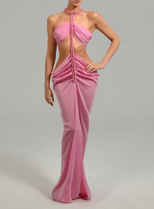 Karlie Maxi Dress in Sorbet