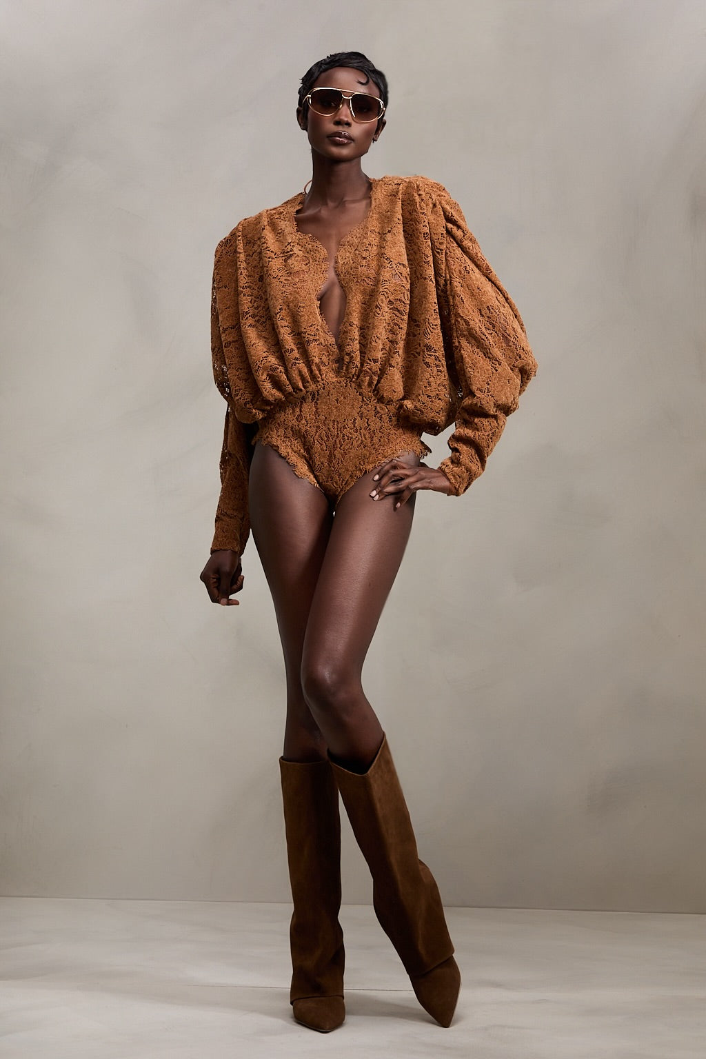 Nia Romper in Rodeo
