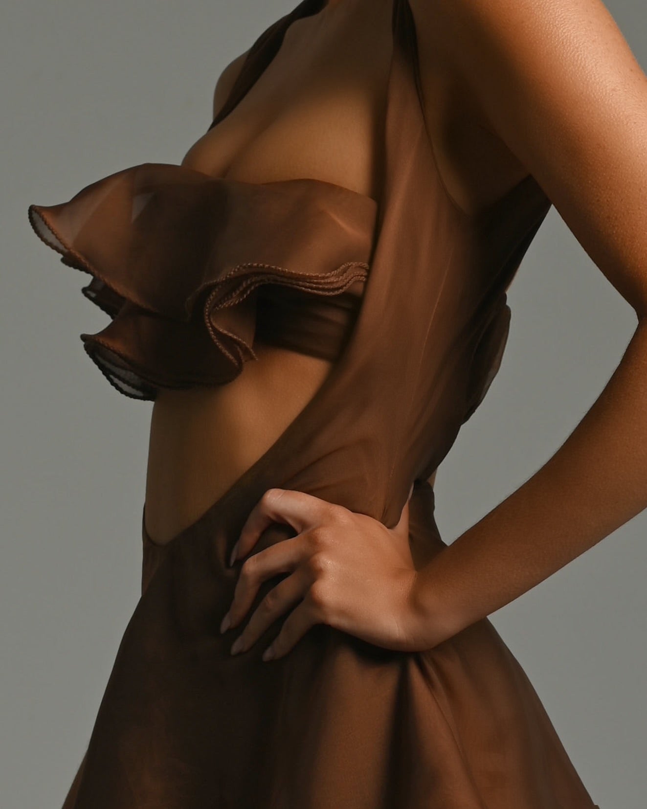 Fleur Mini Dress in Hazel
