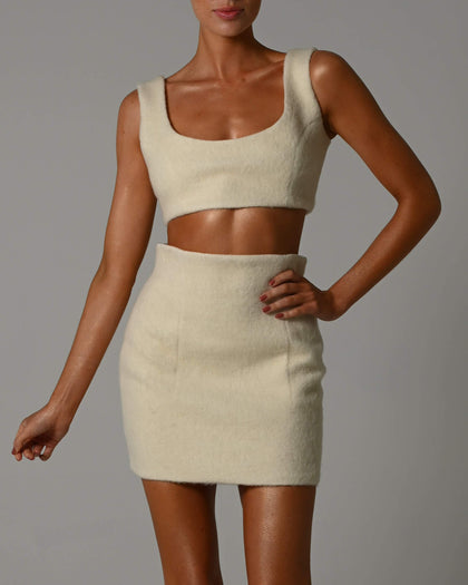 Emily Skirt in Cream