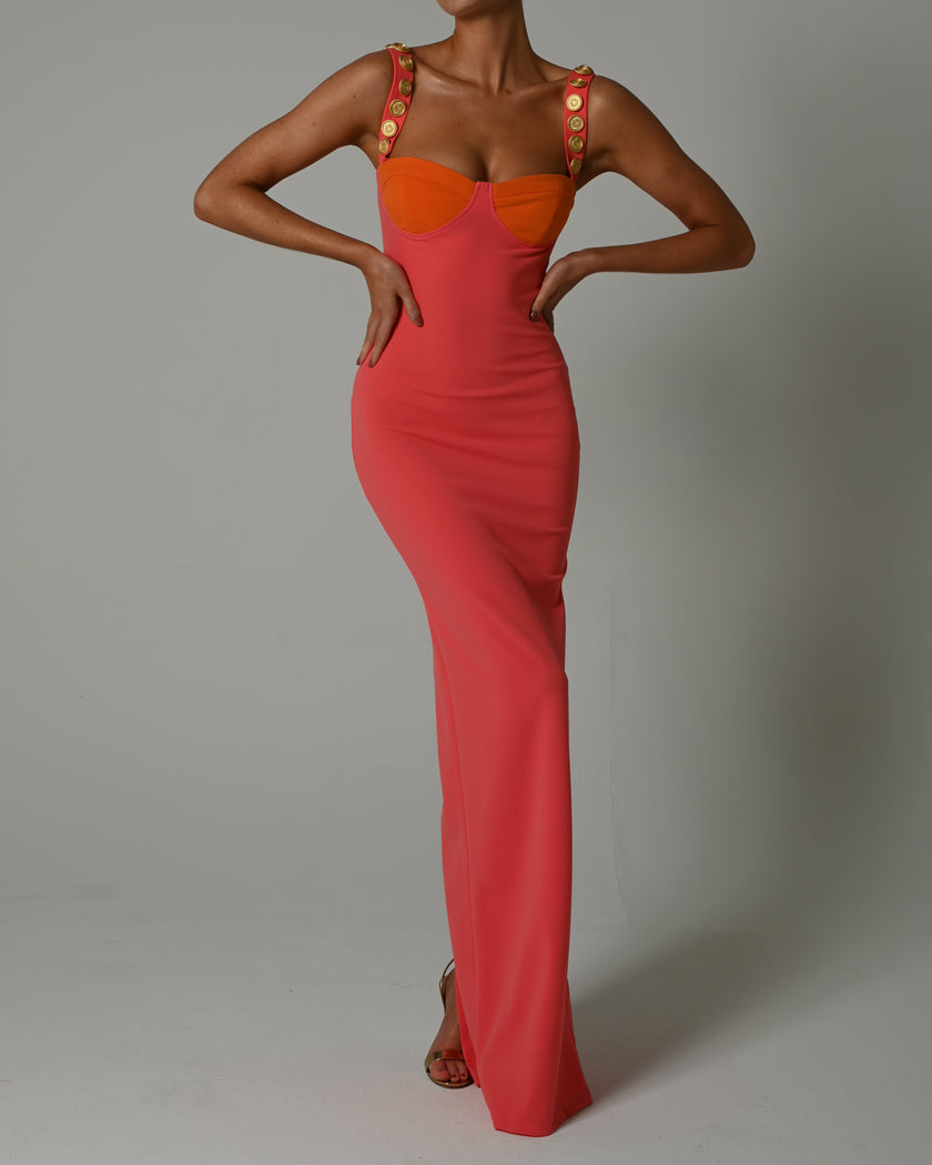 Gigi Maxi Dress in Sunset