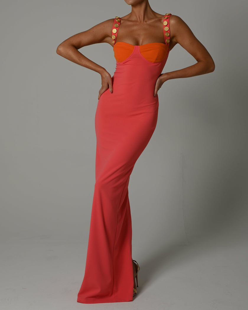 Gigi Maxi Dress in Sunset