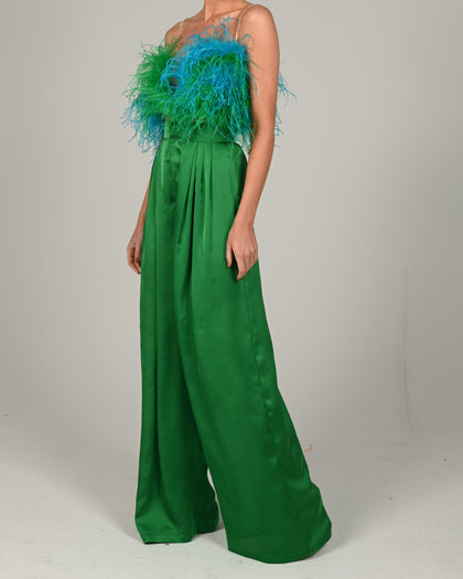 Attia Top in Emerald and Sapphire