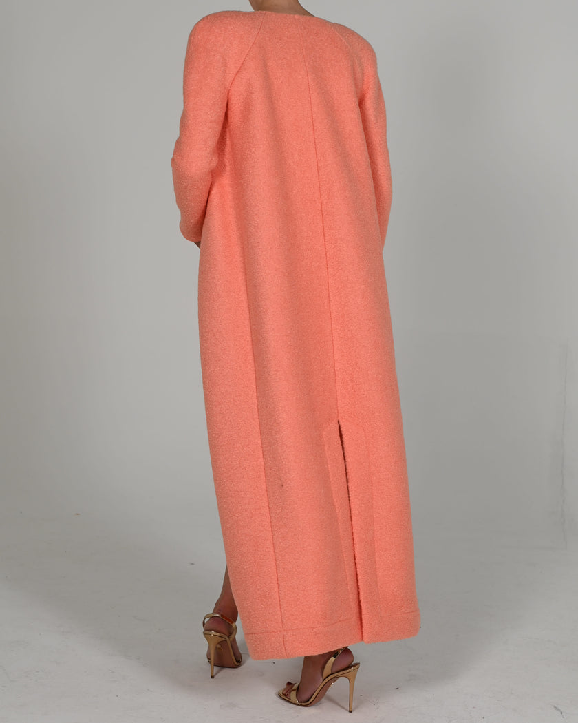 Emily Coat in Peachy