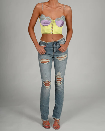 Roxanna Corset in Pastel