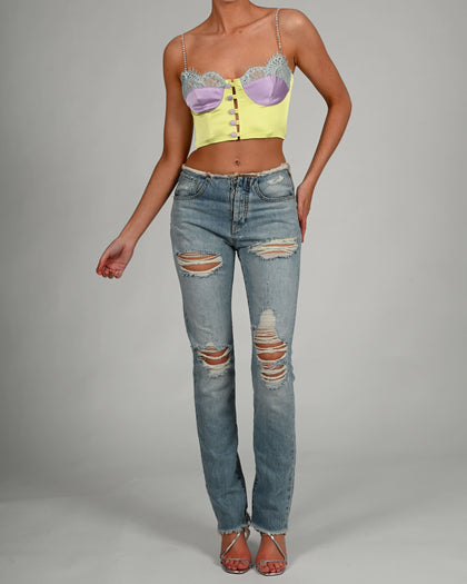 Roxanna Corset in Pastel