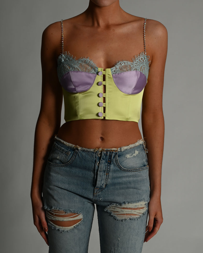 Roxanna Corset in Pastel
