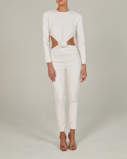 Ziggy Jumpsuit in Ivory