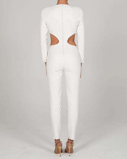 Ziggy Jumpsuit in Ivory
