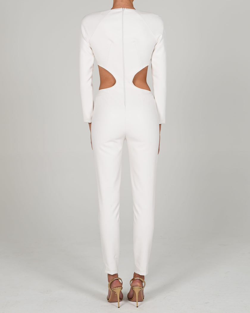 Ziggy Jumpsuit in Ivory