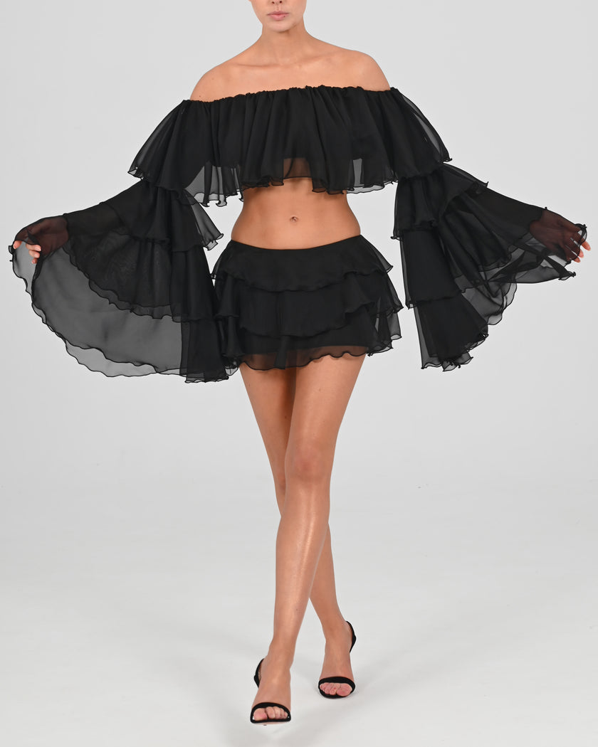 Madonna Skirt in Black
