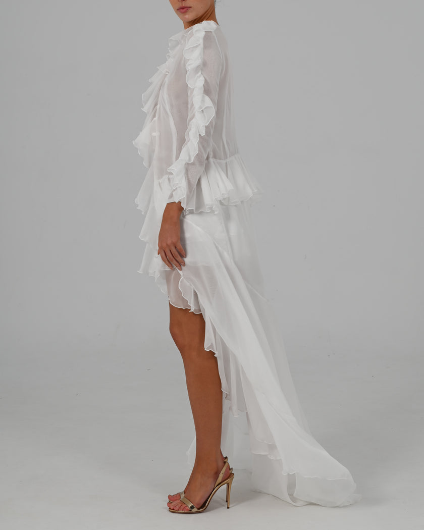 Rebecca Top in Ivory
