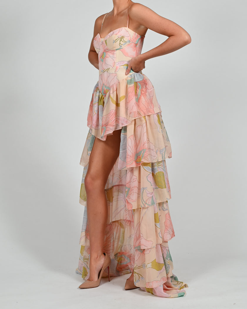 Dolce Frill Dress in Anais Print