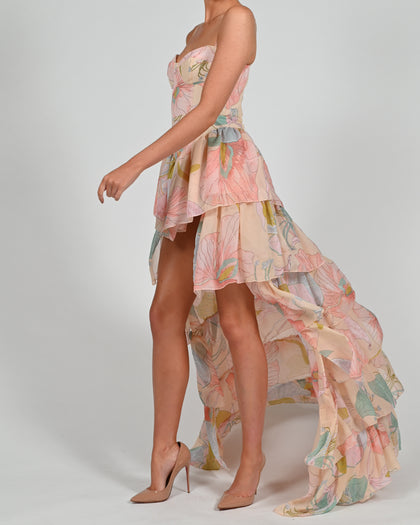 Dolce Frill Dress in Anais Print