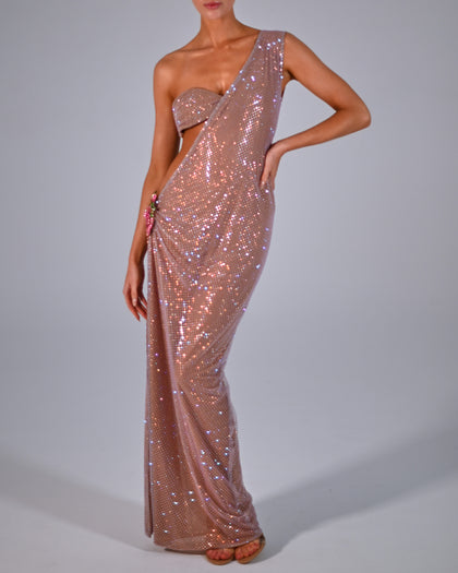 Rosetti Drape Maxi Dress