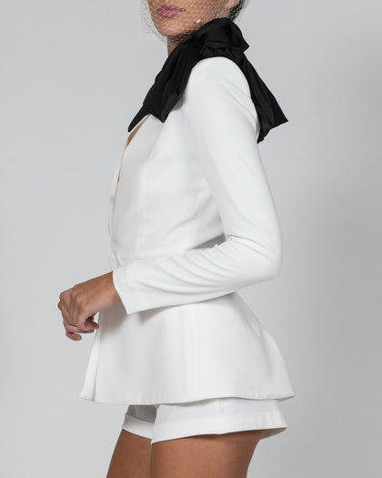 Beau Jacket in Ivory