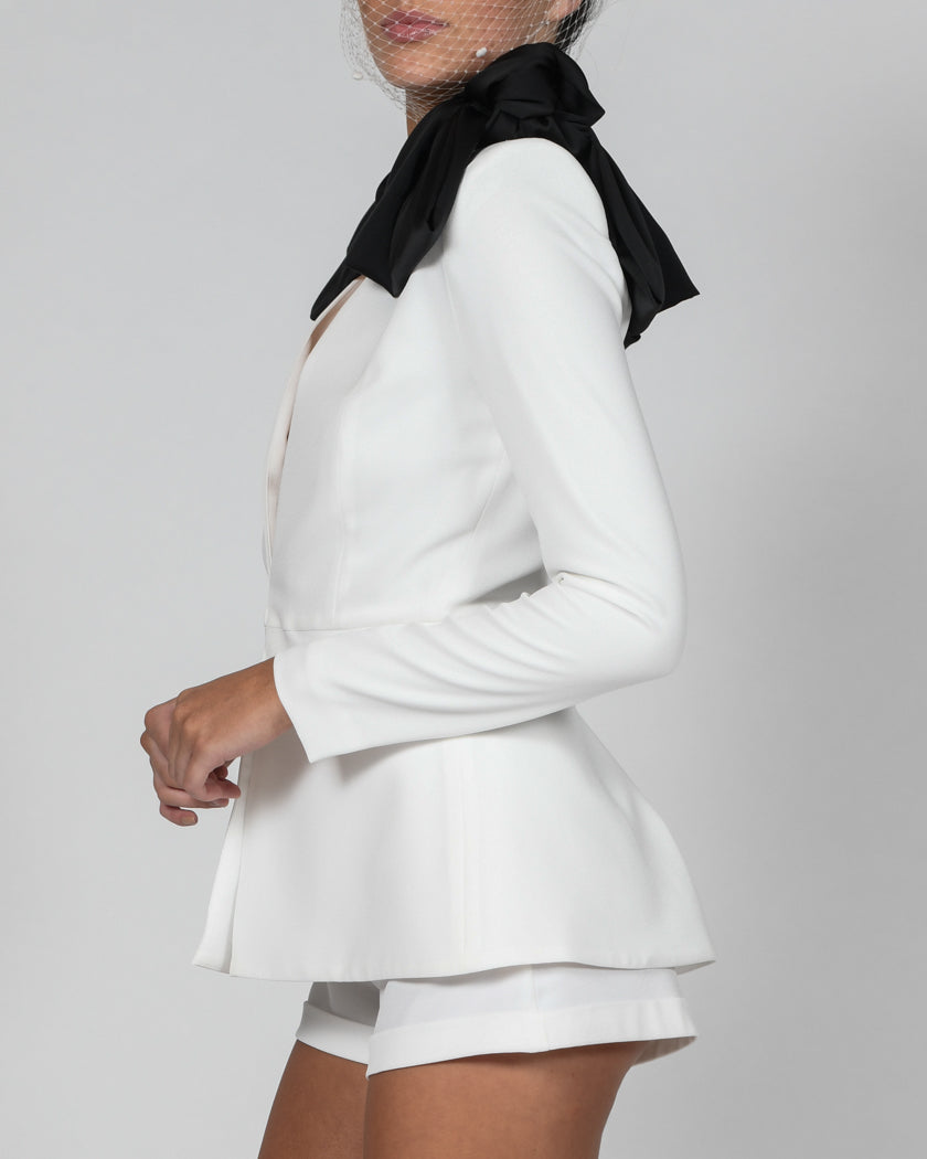 Beau Jacket in Ivory