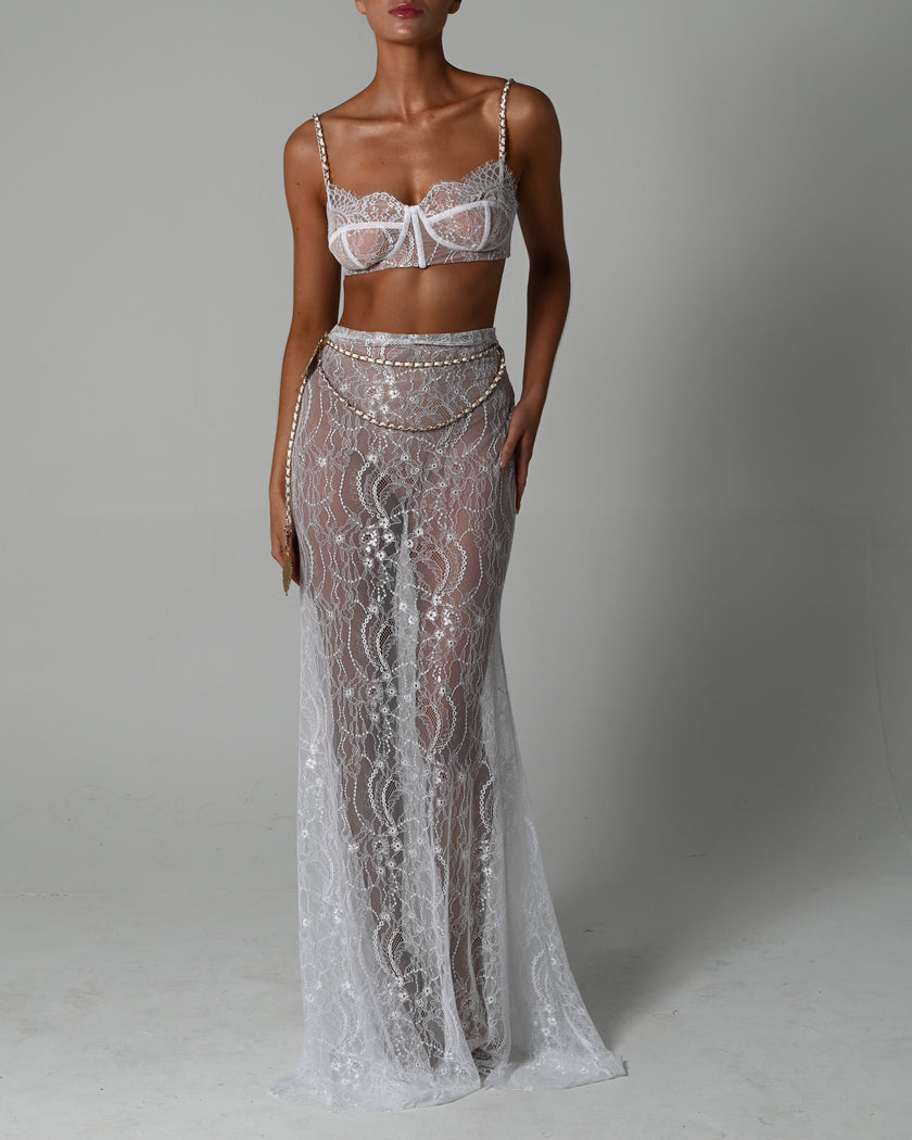 Francesca Bralette in White