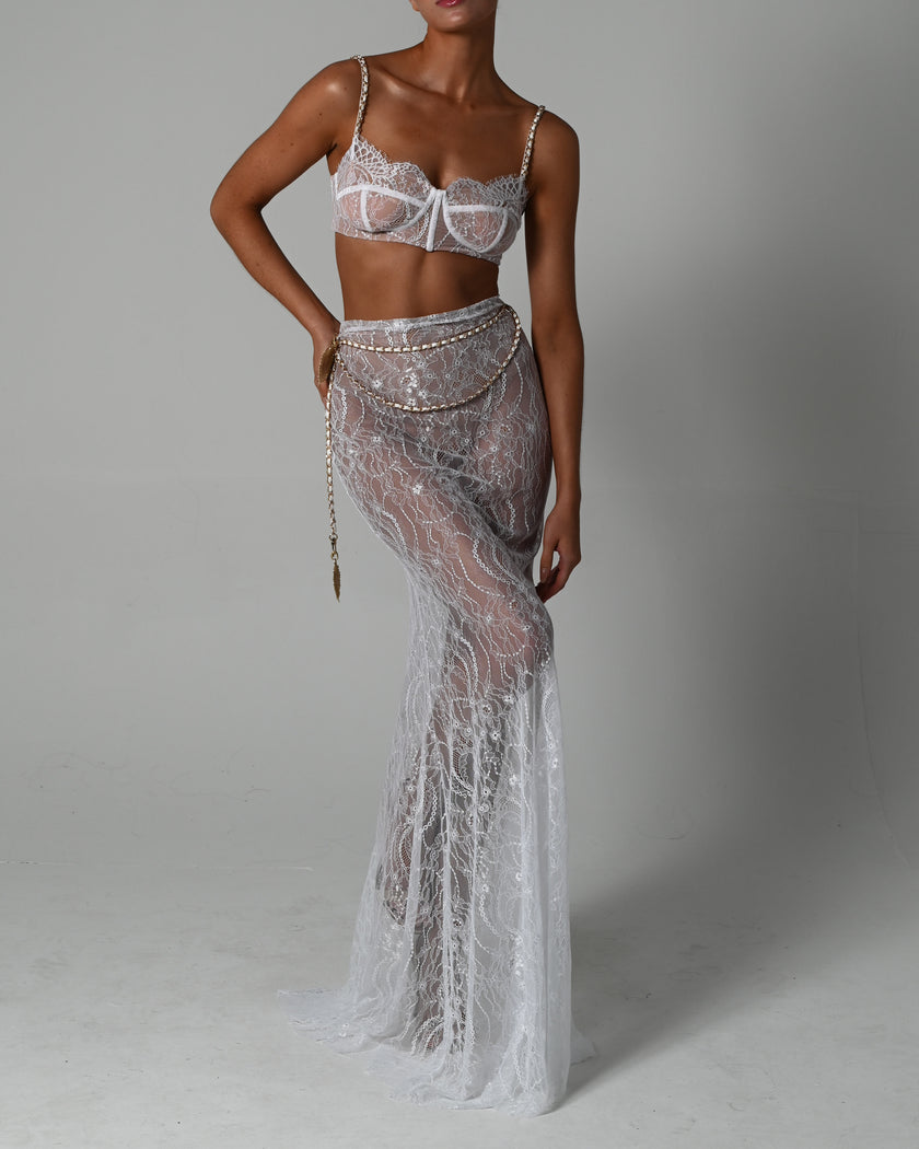 Francesca Bralette in White