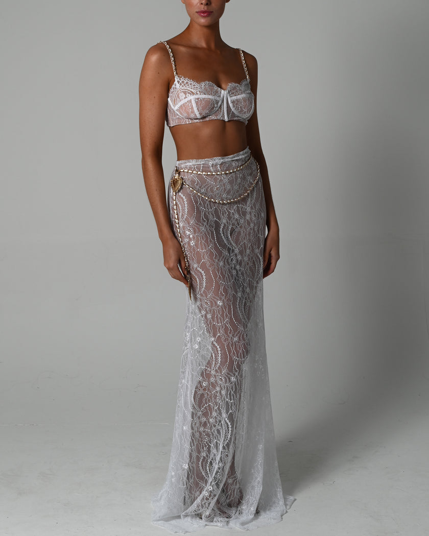Francesca Bralette in White