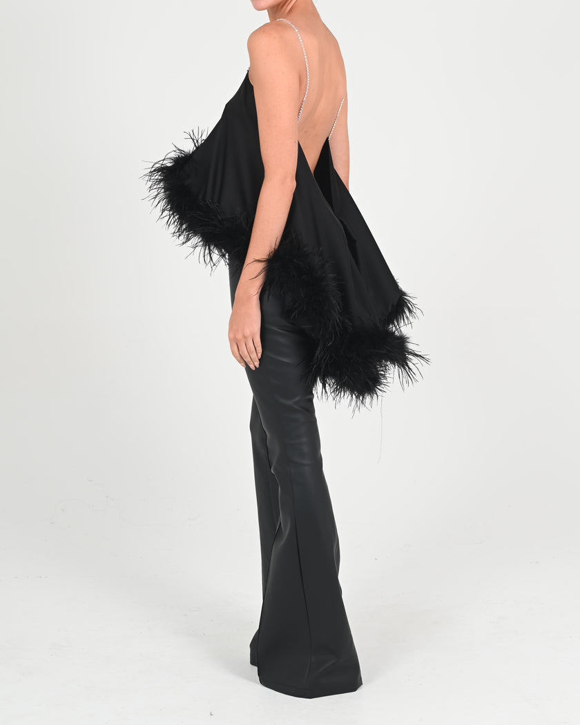 Khloe Top in Black