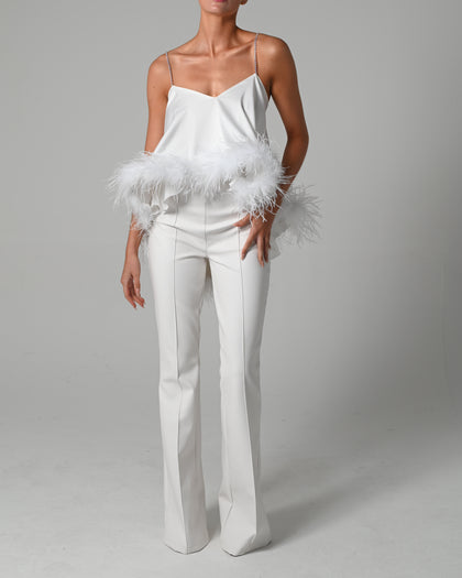 Khloe Top in Ivory