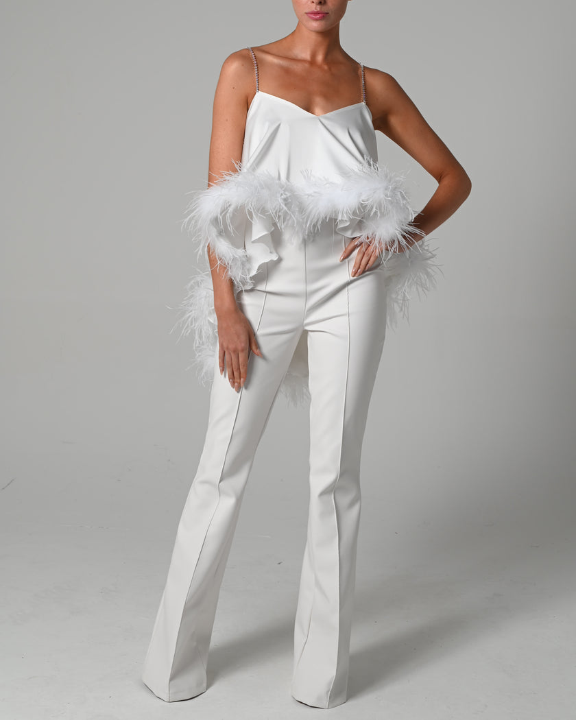 Khloe Top in Ivory