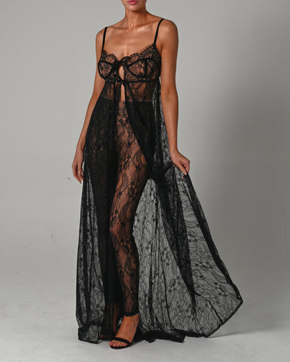 Cieran Set in Black Lace