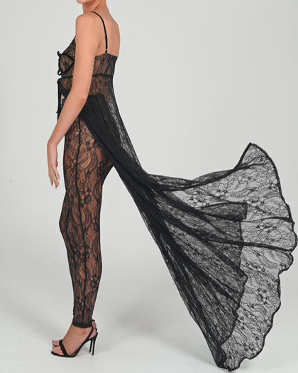 Cieran Set in Black Lace