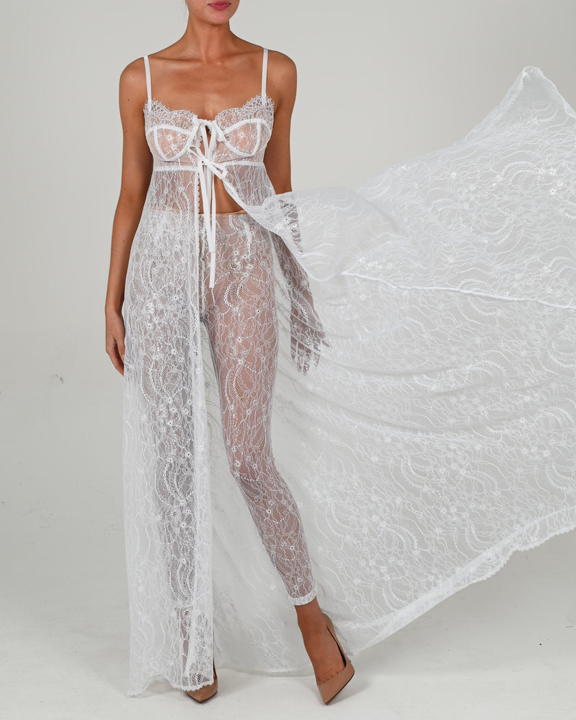 Cieran Set in White Lace