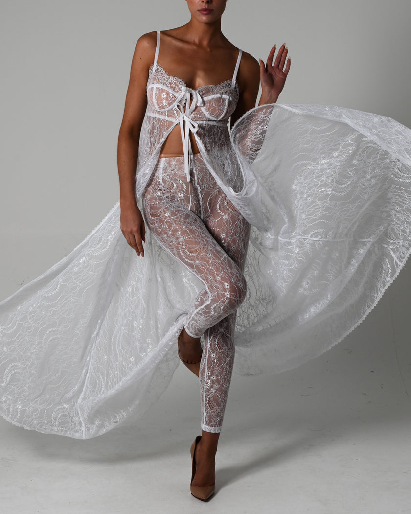 Cieran Set in White Lace