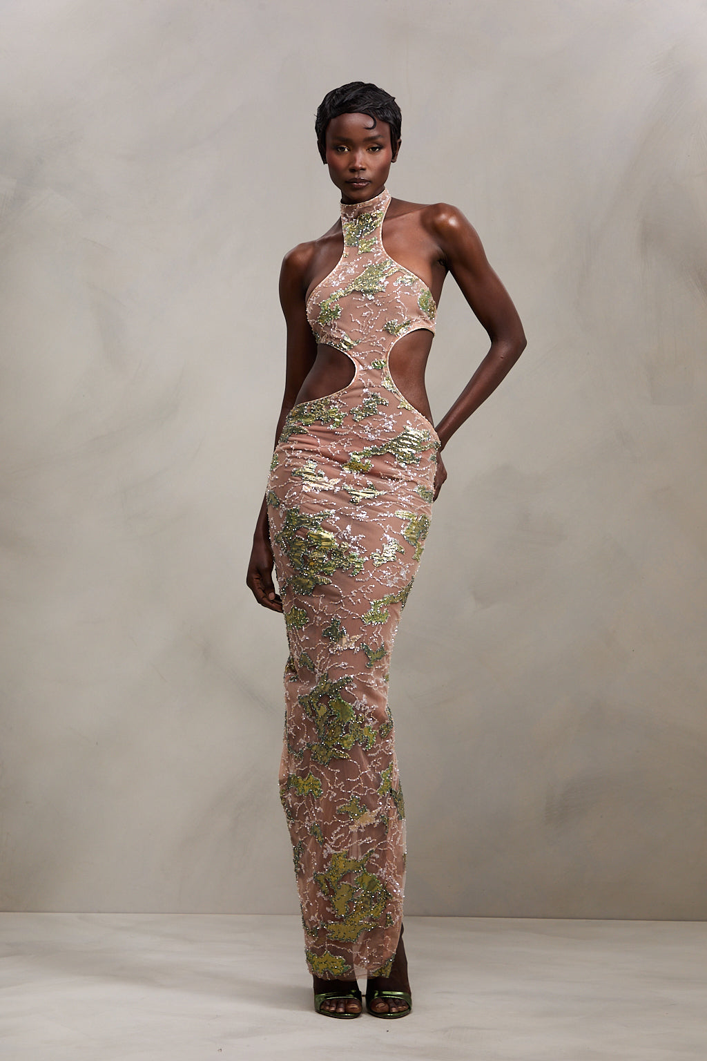 Seraphina Dress in Verdi