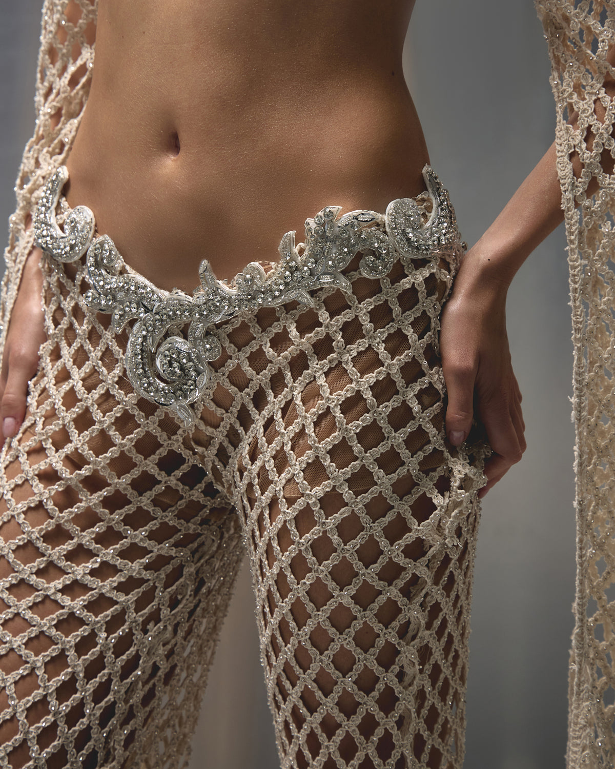 Nerissa Trousers in Crystal Tide