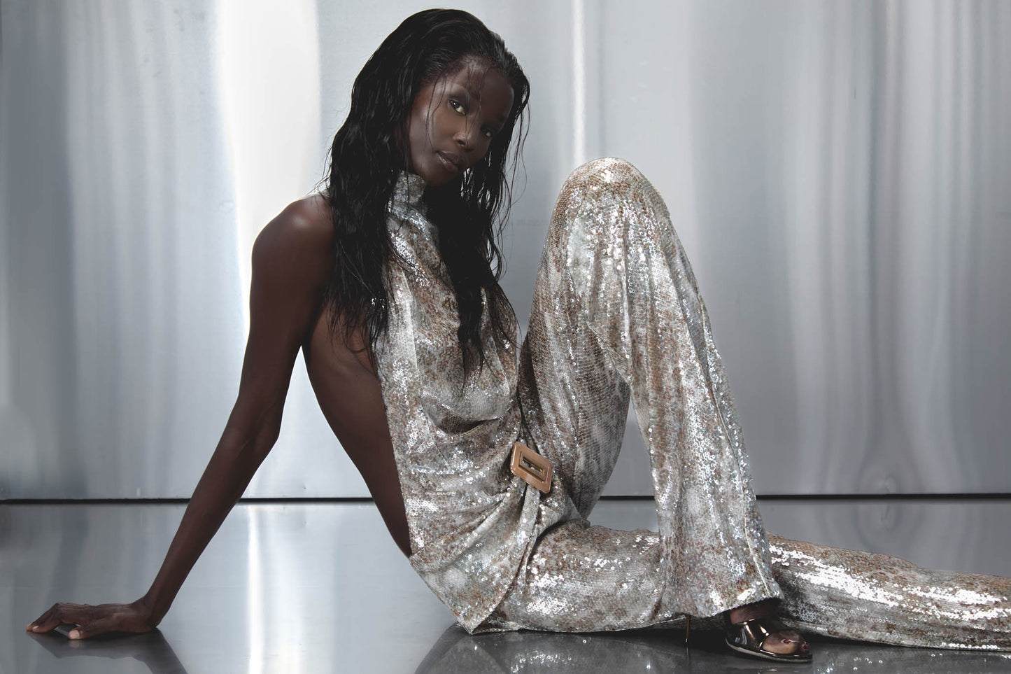 Shanni High Neck Jumpsuit