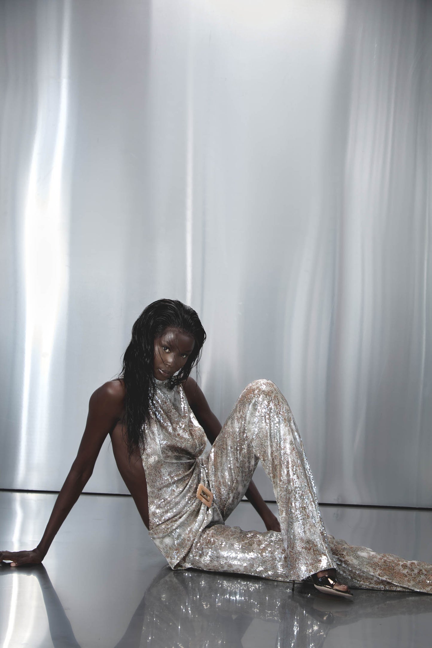 Shanni High Neck Jumpsuit