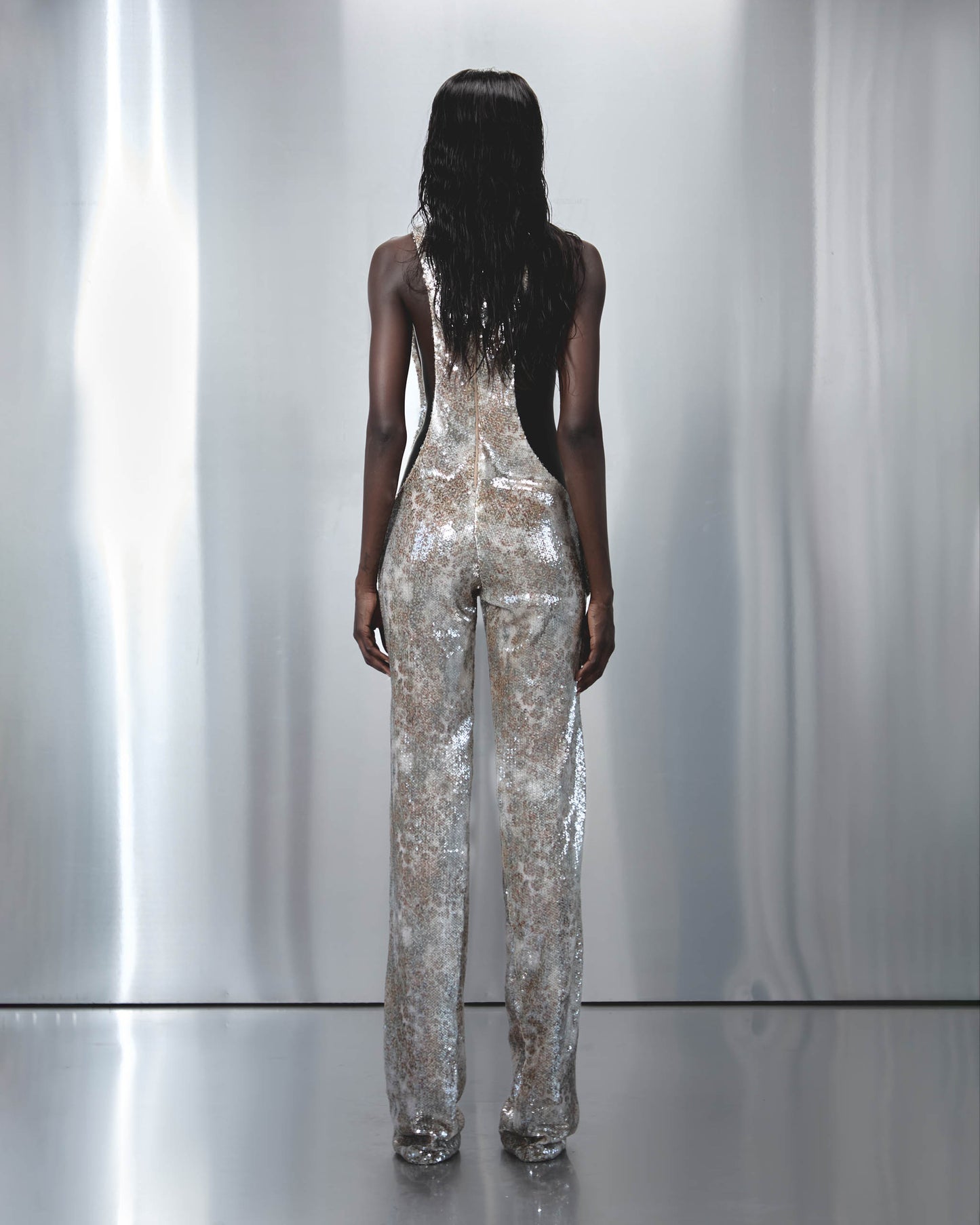 Shanni High Neck Jumpsuit