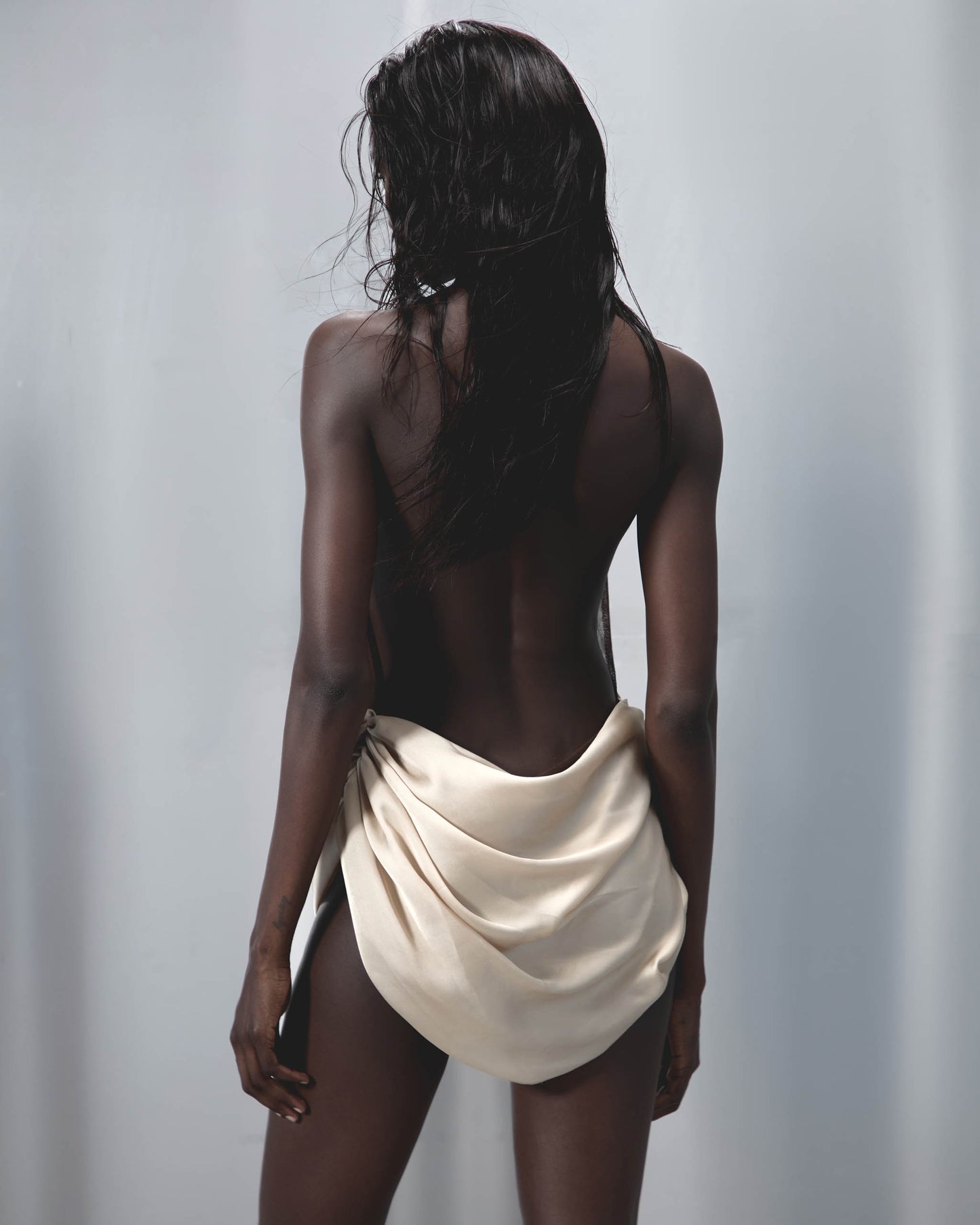 Palmah Mini Dress in Sand