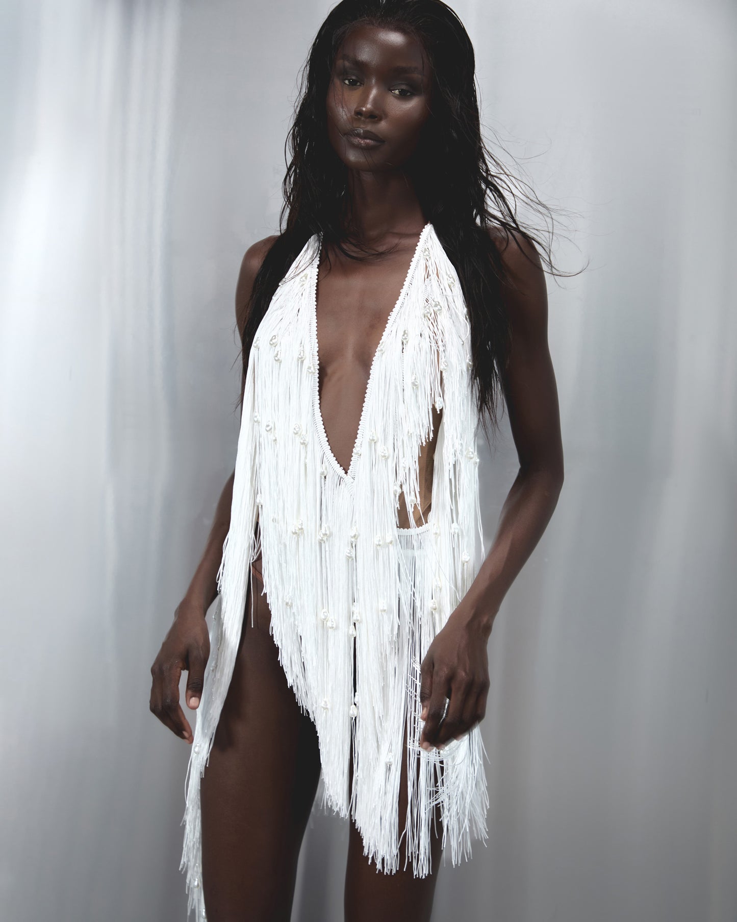 Lola Dress in Opal