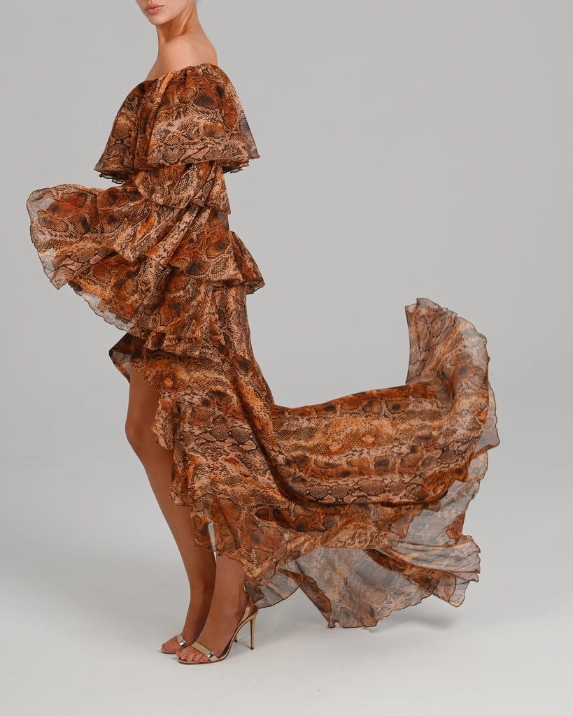 Madonna Top in Python – The Dolls House Fashion