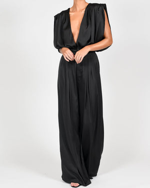 Yasmin Jumpsuit in Black Ready To Ship