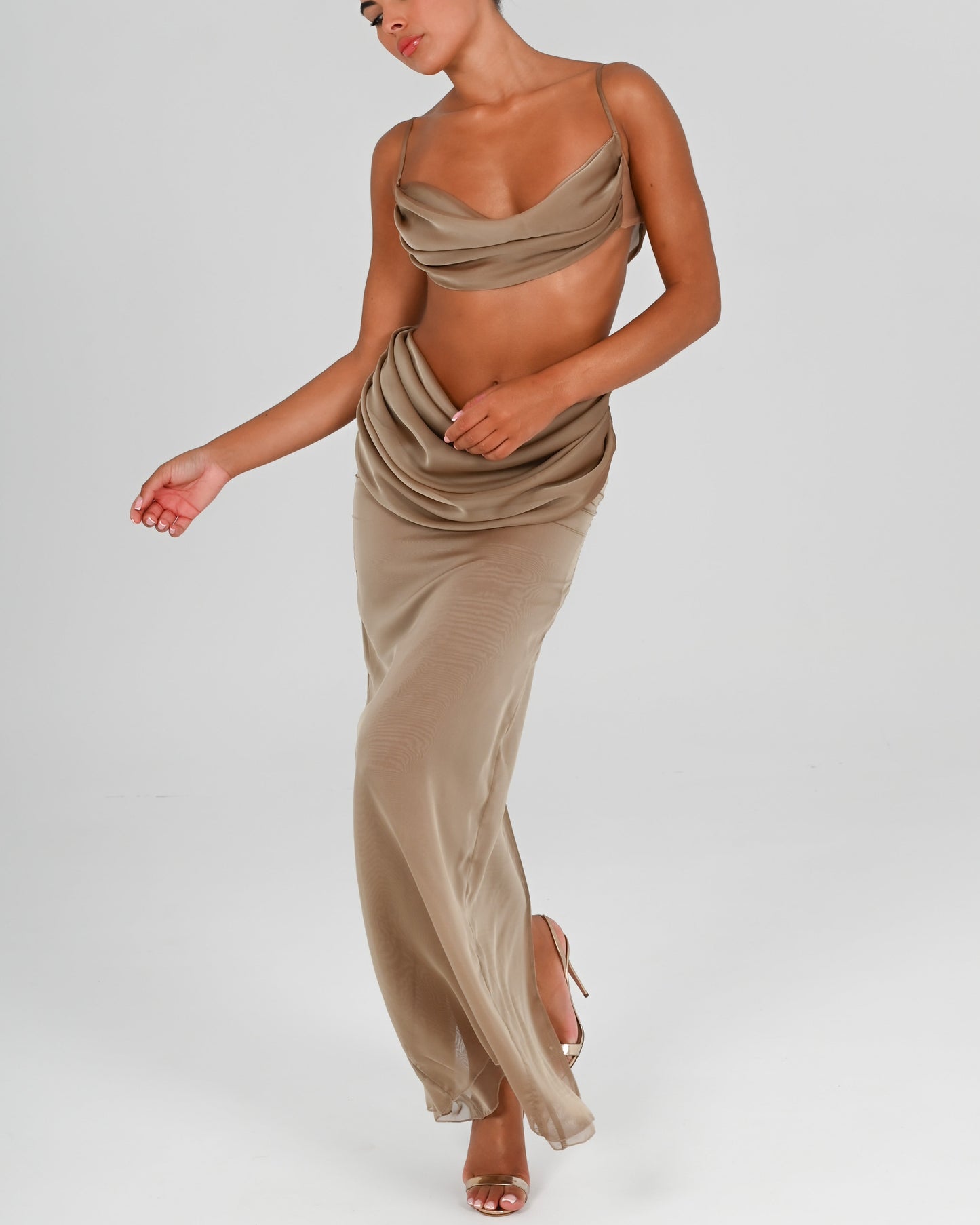 Hera Maxi Skirt in Blondie Sample Sale