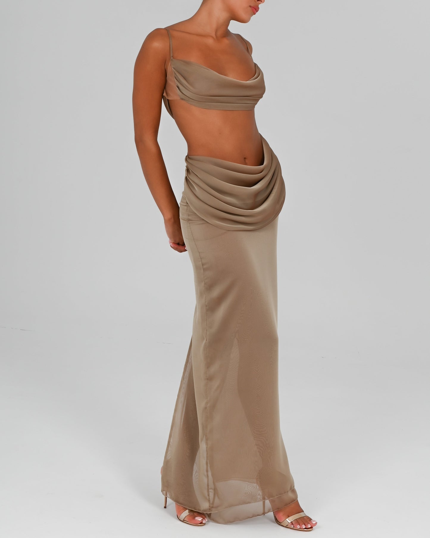 Hera Maxi Skirt in Blondie Sample Sale