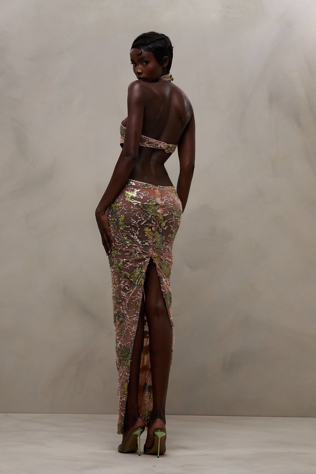 Seraphina Dress in Verdi